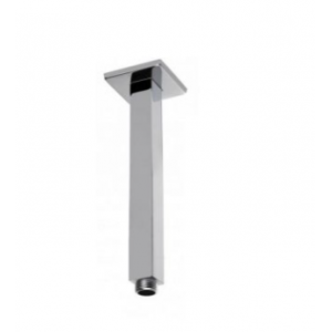 Aqua Chrome Square Ceiling Shower Arm 300